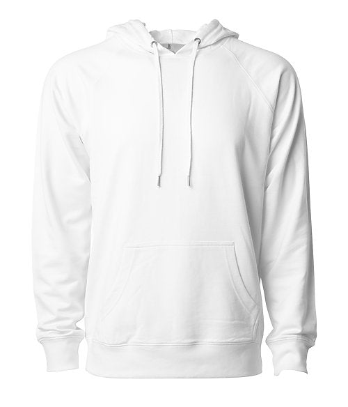 Lightweight Pullover Hoodie Loopback Terry - Unisex