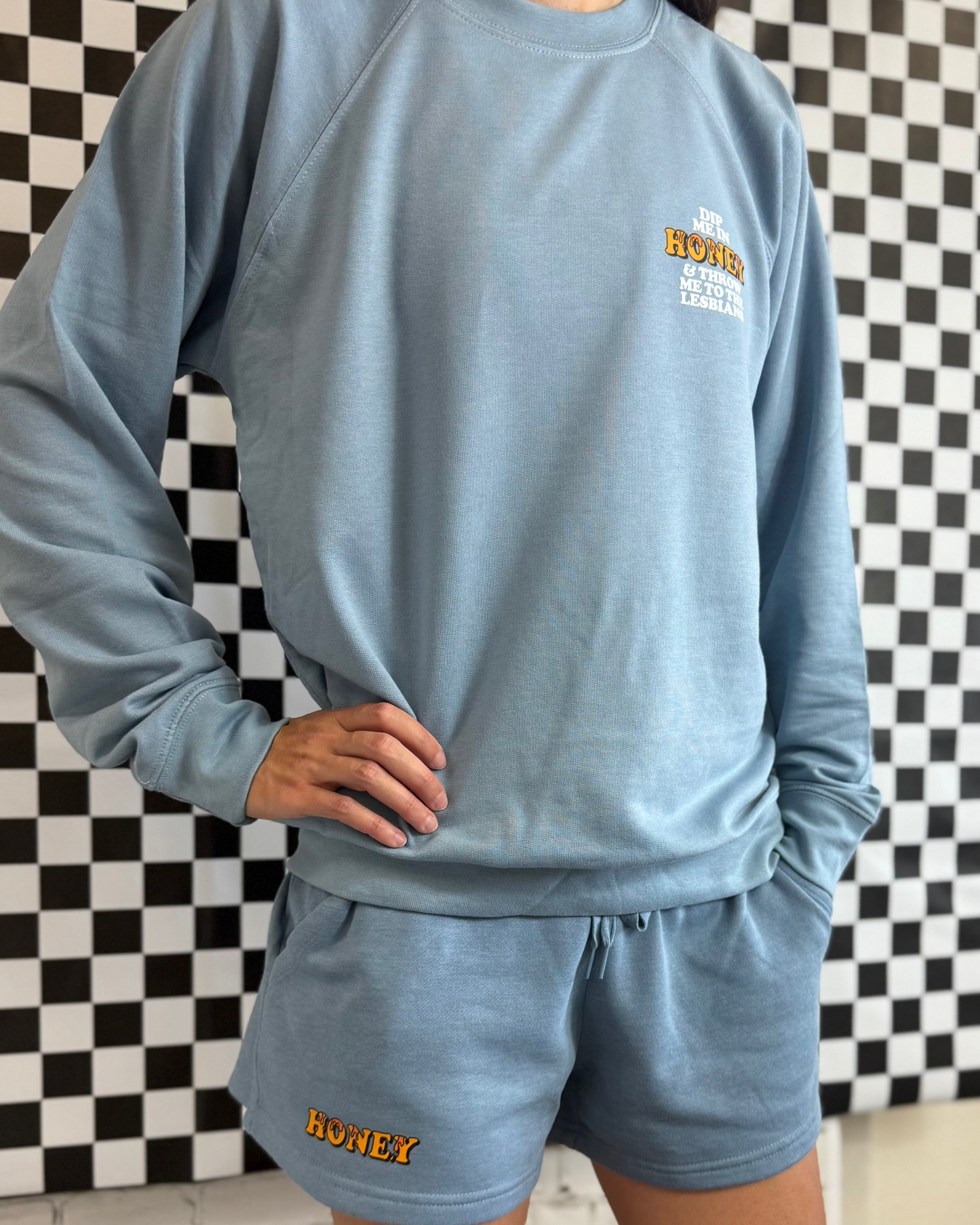 Lightweight Crew Sweater Loopback Terry - Unisex