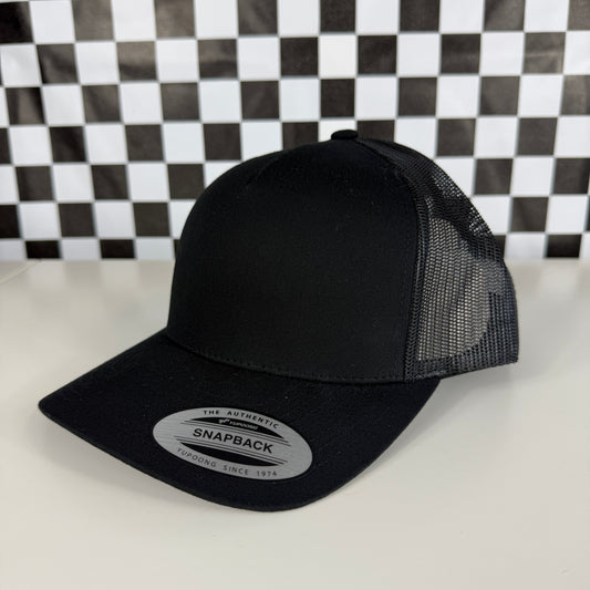 Five-panel Retro Trucker Hat - Unisex