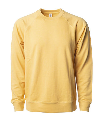 Lightweight Crew Sweater Loopback Terry - Unisex