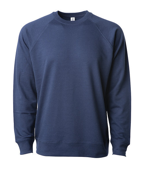 Lightweight Crew Sweater Loopback Terry - Unisex
