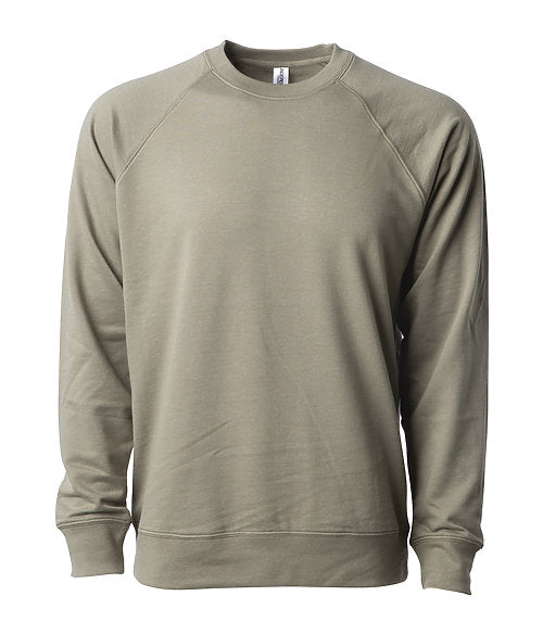 Lightweight Crew Sweater Loopback Terry - Unisex