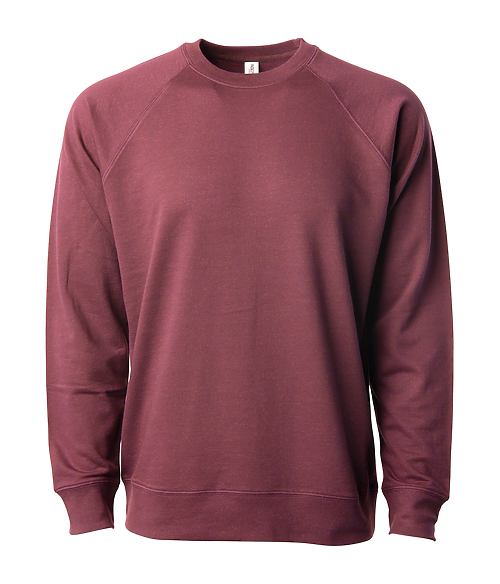 Lightweight Crew Sweater Loopback Terry - Unisex