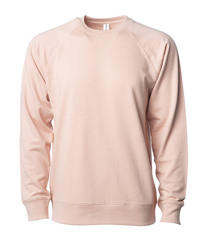 Lightweight Crew Sweater Loopback Terry - Unisex