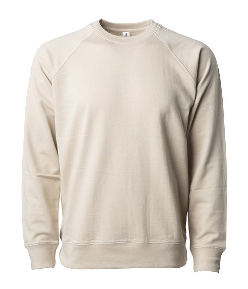 Lightweight Crew Sweater Loopback Terry - Unisex