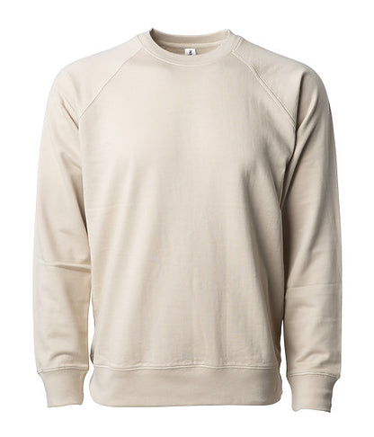 Lightweight Crew Sweater Loopback Terry - Unisex