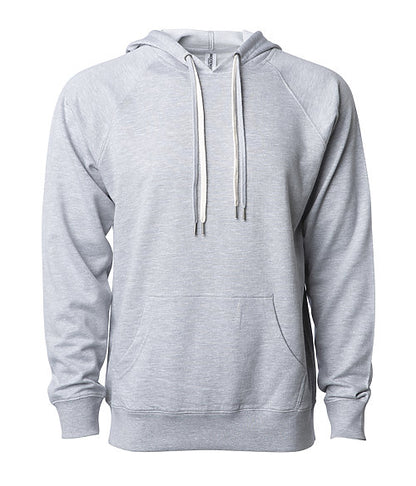 Lightweight Pullover Hoodie Loopback Terry - Unisex