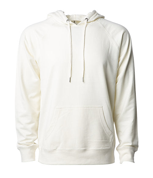 Lightweight Pullover Hoodie Loopback Terry - Unisex