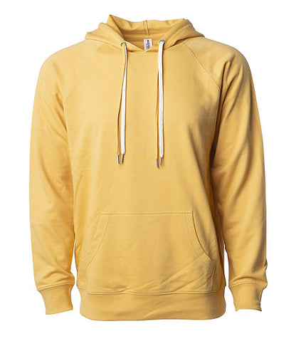 Lightweight Pullover Hoodie Loopback Terry - Unisex