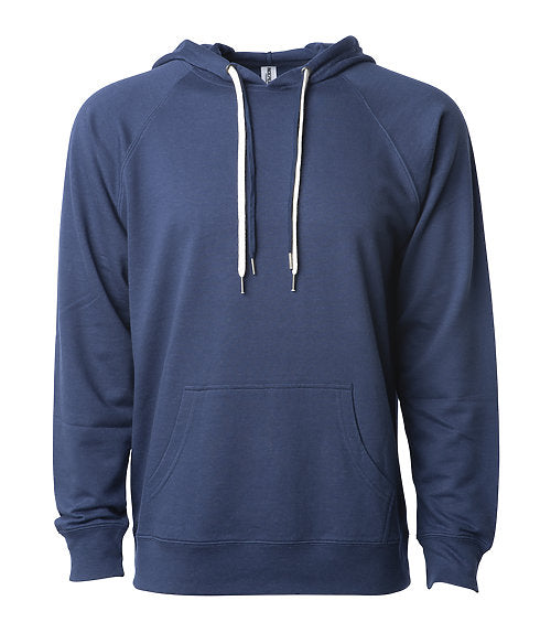 Lightweight Pullover Hoodie Loopback Terry - Unisex