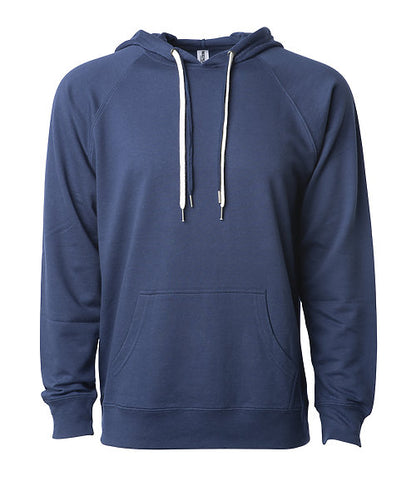 Lightweight Pullover Hoodie Loopback Terry - Unisex