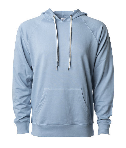 Lightweight Pullover Hoodie Loopback Terry - Unisex
