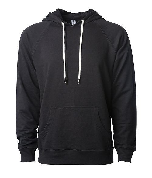 Lightweight Pullover Hoodie Loopback Terry - Unisex