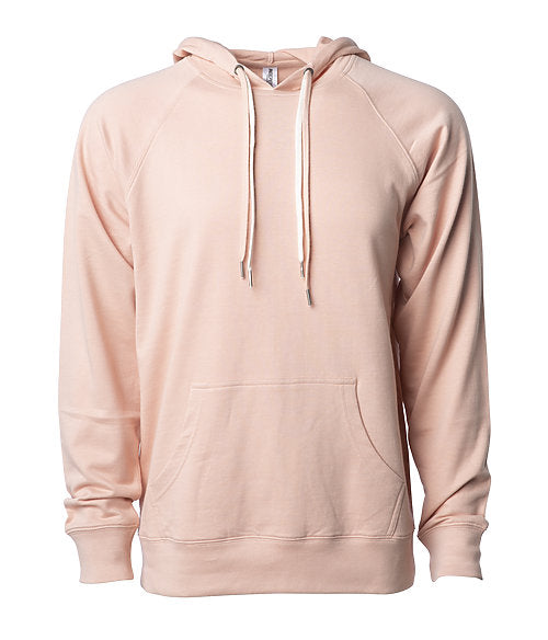 Lightweight Pullover Hoodie Loopback Terry - Unisex