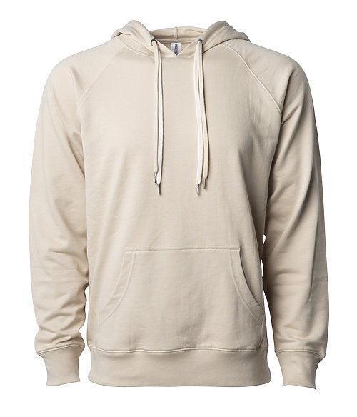 Lightweight Pullover Hoodie Loopback Terry - Unisex